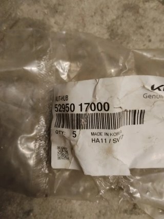 Tuerca de cubo KIA 52950 17000