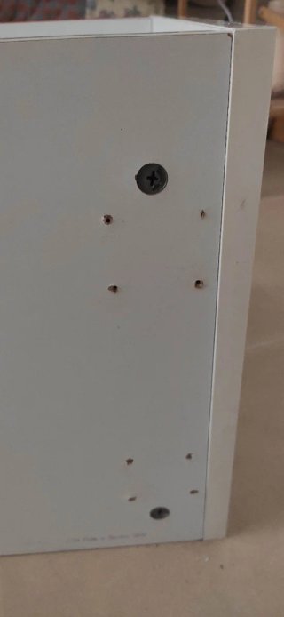 Mueble Ikea con cristal