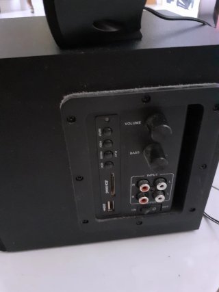 Sistema Audio 2.1 NGS Cosmos Nero