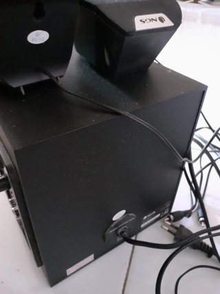 Sistema Audio 2.1 NGS Cosmos Nero