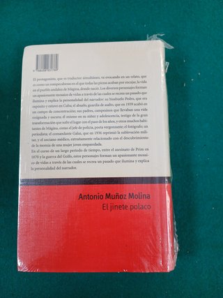 Lote 5 Libros Antonio Muñoz Molina