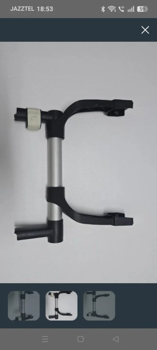 Adaptador Bugaboo Gemelar a Maxicosi