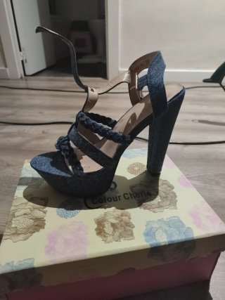Zapatos Colour Cherie florales