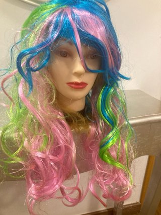 Peluca Multicolor
