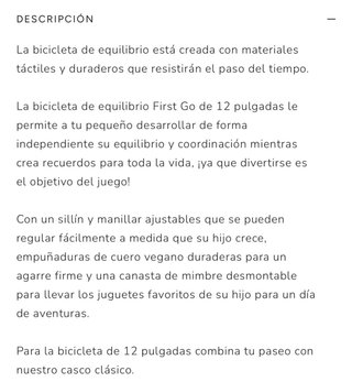 Bicicleta Banwood sin pedales