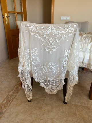 Traje de Fallera Completo con Cancán y Zapatos