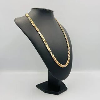 Cadena Tipo Cartier Infinito Bicolor 18K 8mm