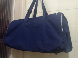 Bolsa Deporte/Viaje Adidas Vintage 90s Azul