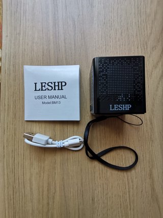 Altavoz Portátil Bluetooth LESH