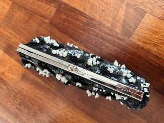 Pochette vintage con perline