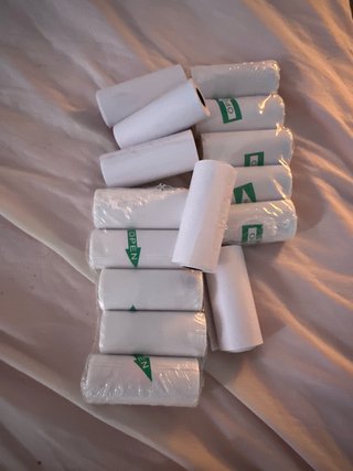16 rollos de papel para impresoras pequeñas termo
