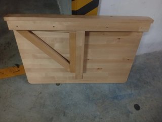 Mesa plegable / Escritorio de madera