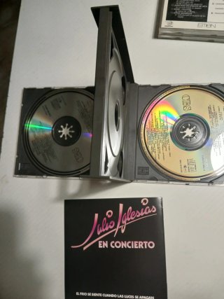 2 CDs Julio Iglesias En Concierto