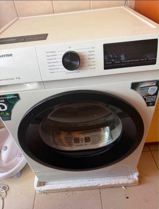 Secadora Hisense Bomba Calor 8kg Nueva