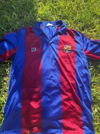 Camiseta Meyba FC Barcelona Años 80 • Match Worn