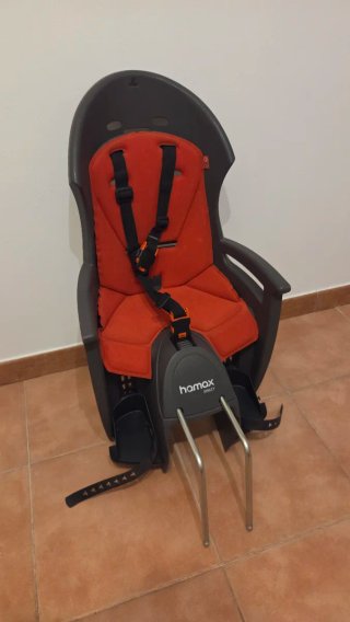 Hamax Smiley Silla Portabebés Bicicleta