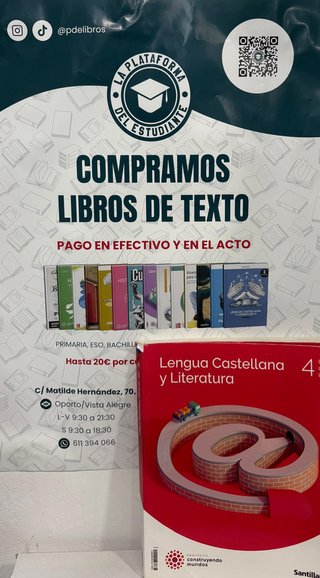 Libro de Lengua y Literatura 4oESO SANTILLANA