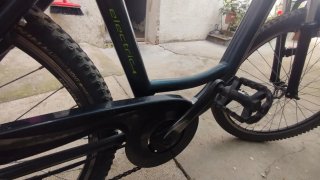 Bicicleta Eléctrica Negra