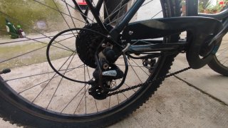 Bicicleta Eléctrica Negra