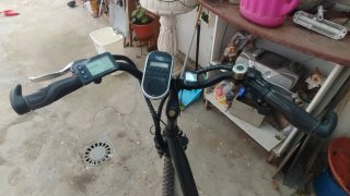 Bicicleta Eléctrica Negra