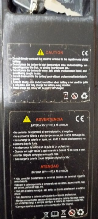 Bicicleta Eléctrica Negra