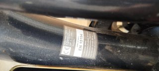 Bicicleta Eléctrica Negra