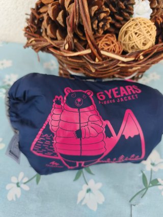 Chaqueta azul ligera 6 años