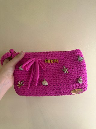 Pochette personalizzata con charms