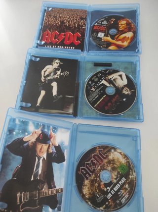 AC/DC lote Blu-ray