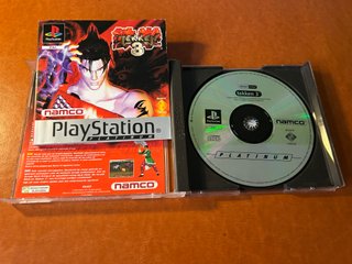 Tekken 3 PS1 PAL Spagna Platinum
