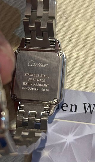 Reloj Cartier Panthère Acero Mujer