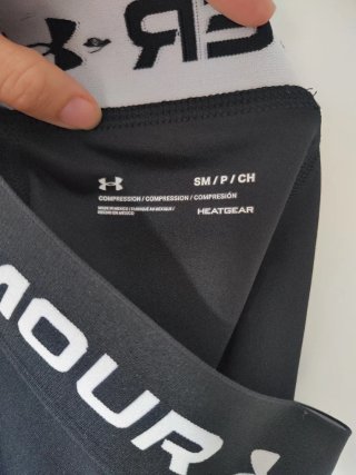 Mallas cortas Under Armour negras