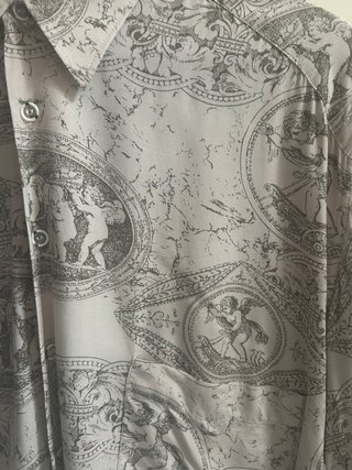 Camisa Hombre Estampada Manga Corta