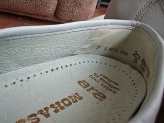 Mocasines de piel ara Talla 40.5