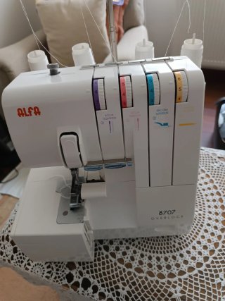 Remalladora Alfa 8707 Overlock