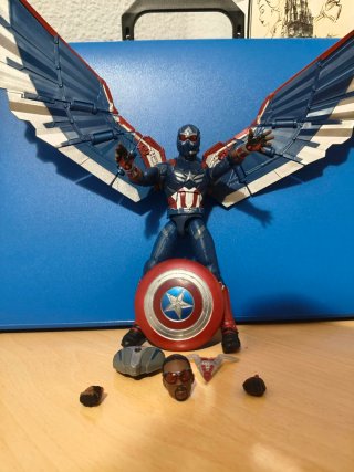 Figura Capitán América de Sam Wilson