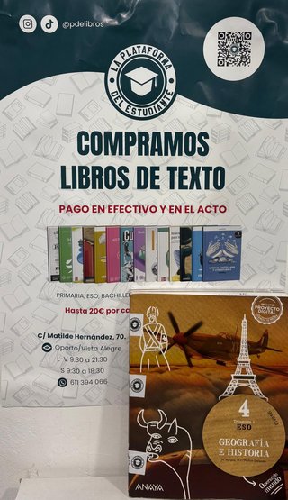 Libro GEOGRAFIA E HISTORIA 4oESO ANAYA