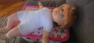 Muñeca Baby Feber Años 80