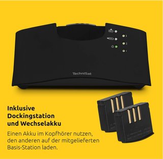 Auriculares TechniSat StereoMan ISI 3 negro TV