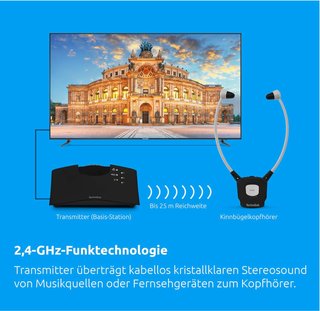 Auriculares TechniSat StereoMan ISI 3 negro TV