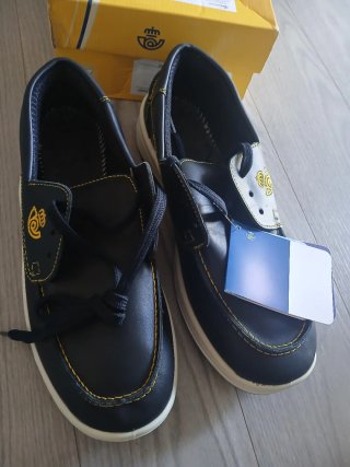 Náuticos Panter Talla 43 Negro y Amarillo