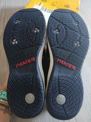 Náuticos Panter Talla 43 Negro y Amarillo