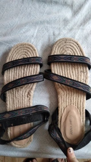 Sandalias Anna Field Beige Multicolor