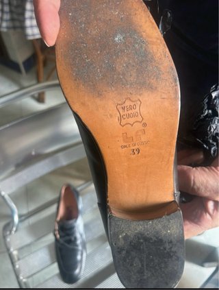Scarpe eleganti in cuoio uomo