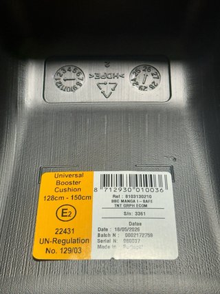 Asiento de coche elevador Bebeconfort Manga i-Safe