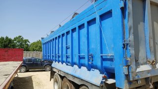Bañera de trailer Se vende bañera de hierro