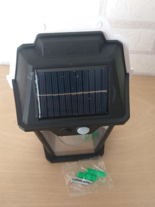 Aplique Solar Exterior Sensor movimiento. NUEVO
