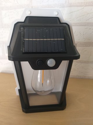 Aplique Solar Exterior Sensor movimiento. NUEVO