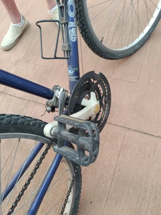 Bicicleta Montaña Globe Trotter Azul Vintage