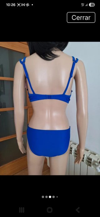 Bikini Hunkemöller Azul T-95C Nuevo